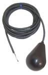 Mercury (Hg) Pump Duty Avocado Float Switch - 10 Foot - Normally Open - Wide Angle - Skived Cord Ends