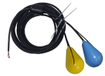 Double Avocado Float Switch - 15 Foot - 120/240 VAC with Skived Cord - Normally Closed - 60 Inch Pumping Range