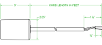 Small Mercury Float Dimensions
