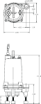 Champion Grinder Pump 1HP Pump Dimensions
