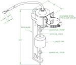 MDI Vertical Switch Dimensions
