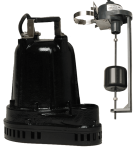 Champion Sump Pump - Stainless Steel Hardware - 1/3 HP 115 VAC - 20 Foot Cord - 42 GPM - 20 Foot Head w/ Vertical Switch