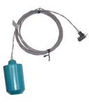 High Temp Float Switch - 40 Foot - 225°F/107°C - Normally Open - Wide Angle - 120 VAC Piggyback Plug