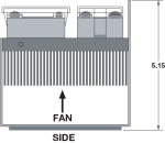 3-Pole HPR Dimensions