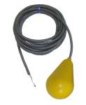 High AMP Avocado Float Switch - 25 AMP - 40 Foot - Normally Closed - Wide Angle - Skive Cord Ends