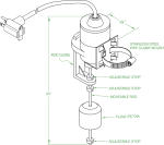 MDI Vertical Switch Dimensions