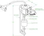 MDI Vertical Switch Dimensions