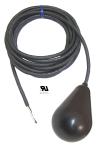 Mercury (Hg) Pump Duty Avocado Float Switch - 50 Foot - Normally Open - Wide Angle - Skived Cord Ends