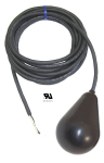 Pump Duty Avocado Float Switch - 50 Foot - Normally Open - Narrow Angle - Skived Cord Ends