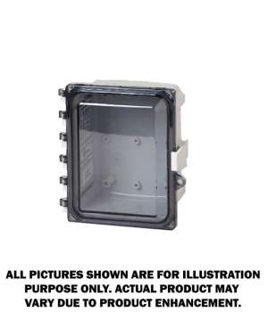 Flo Pro Clear Cover 8"x6"x4" Enclosure